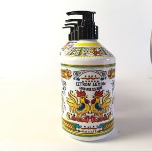 Italian Deruta Style Hand Soap Dispenser